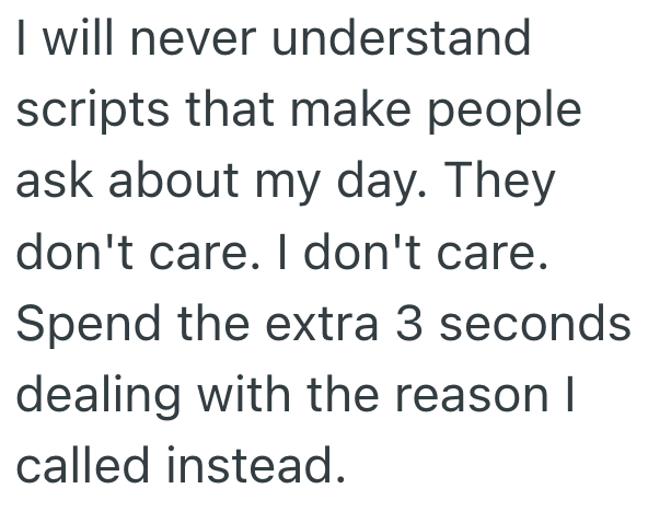 Screenshot 2025 06 04 at 12.36.00 PM Call Center Demanded Employees Stick To The Script No Matter What The Customer Says, But It Created Some Really Awkward Scenes